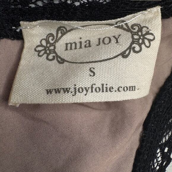 Mia Joy Fairy Goth Black Lace Tiered Ruffle Dress Size Small - Picture 16 of 16